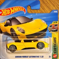 Hot Wheels - Gordon Murray Automotive T.33 - Exoticars 2026 - JJJ62