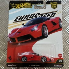 Hot Wheels Premium Euro Speed Ferrari  LAFERRARI 1:64 Car Culture