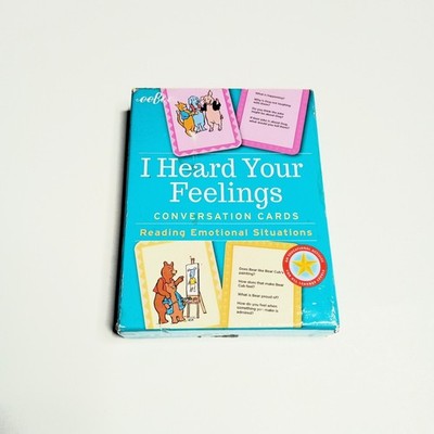 eeBoo I Heard Your Feelings Flashcards Emotional Situations Educational Complete