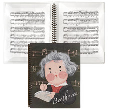 Sheet Music Folder Durable Sheet Music Binder with Thick Pages Flexible Sheet