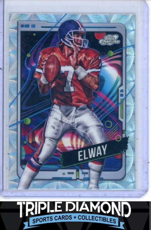 2024 Topps Cosmic Chrome John Elway Nucleus Refractor Broncos AE238