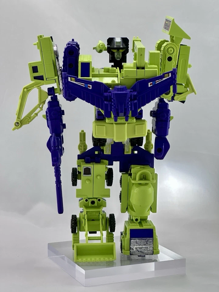 Devastator Transformers Transformer G1 Takara Hasbro Vintage 1984 Gig Original - Image 2 of 4