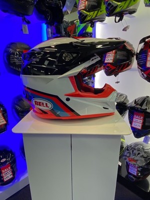 Bell Moto-9S Flex - Merchant Red/Black - L