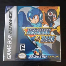 GBA Megaman & Bass (Nintendo Game Boy Advance, 2003) NEW & SEALED