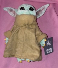 New Grogu Baby Yoda Plush 11" Disney Store Star Wars Mandalorian
