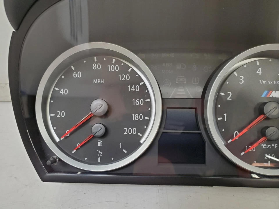 ✅ 08-13 OEM BMW E90 E92 E93 M3 velocímetro cuadro de instrumentos MT VDO Foto 2 de 4
