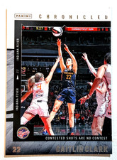 2025 Panini Caitlin Clark Chronicled Card No. 30 Indiana Fever