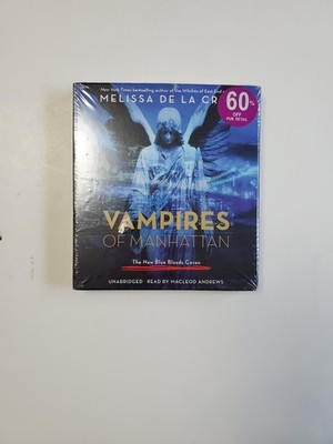 Brand New Sealed Vampires of Manhattan: The New Blue Bloods Coven Unabridged CD