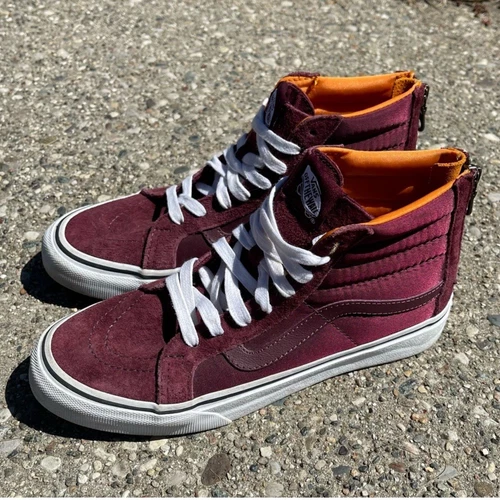 Sneakers alte Vans Scotchgard marrone scamosciato taglia 7 donna