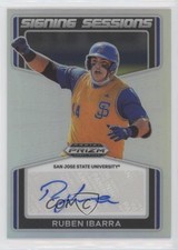 2022 Panini Prizm Draft Picks Signing Sessions Ruben Ibarra #SS-RI Auto 0u79