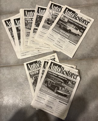 Auto Restorer Magazines Lot Of 15 - All (12) Of 2001 & 3 Of 2002