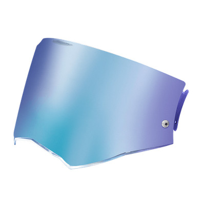 Visier Ersatzvisier Blau Iridium verspiegelt für LS2 Helm Advant X FF901