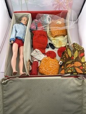 Original Ken Doll Vintage 1961, Clothes and Accessories, Red Case