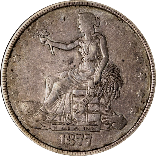 1877-P Trade Dollar