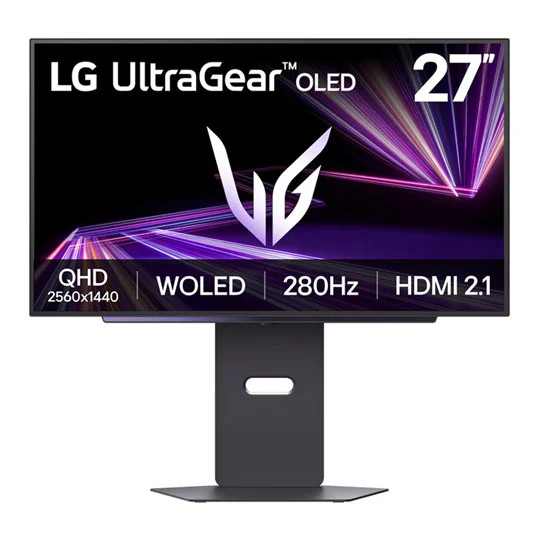 LG UltraGear GX7 27GX700A Gaming Monitor 27" QHD WOLED, 280Hz | 4 stack OLED, 0.03ms, 335 - 1500nits, AMD FreeSync Premium Pro, ClearMR 13000, HDR 500, Delta E ≤ 2, DP, HDMI 2.1 - Image 3