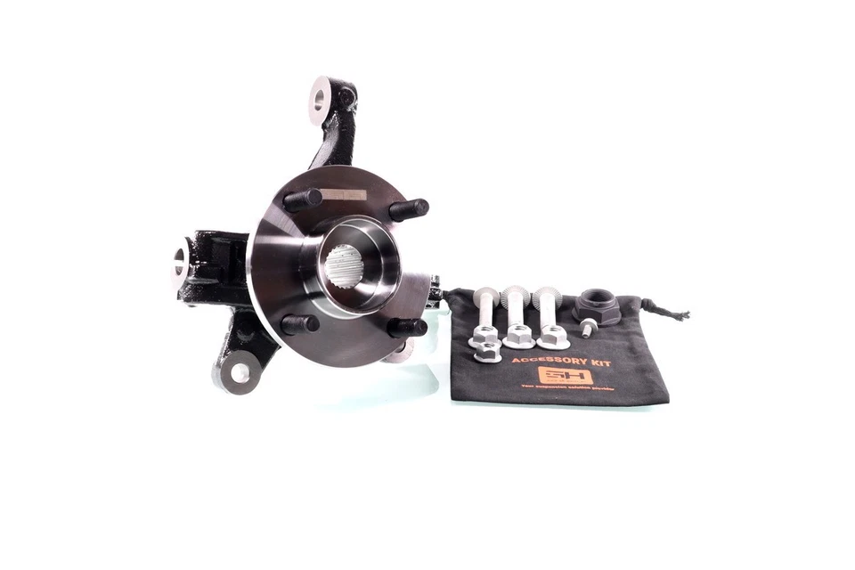 2x Radlagergehäuse Komplett Vorne für Ford Fiesta VI CC 2012-2017 Bremse Ø 258mm - Bild 3 von 4