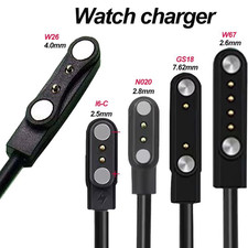 2-Pin USB Magnetic Charging Cable 2.84mm Smart Watch Charger
