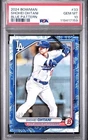 2024 BOWMAN BLUE PATTERN #33 SHOHEI OHTANI 4/125 PSA 10
