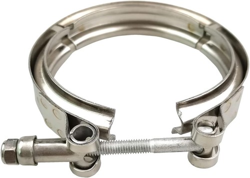 3" Inch Stainless Steel V Band Clamp CNC Self Aligning Male /Female Flange Kit | UK - View #9