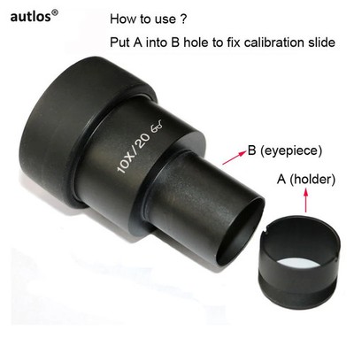 Microscope Eyepiece Reticle Holder Micrometer Fixing Bracket 20.4mm CX21/22/31