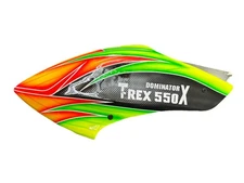 ROYAL Airbrush Fiberglass Canopy For ALIGN DOMINATOR TREX 550X