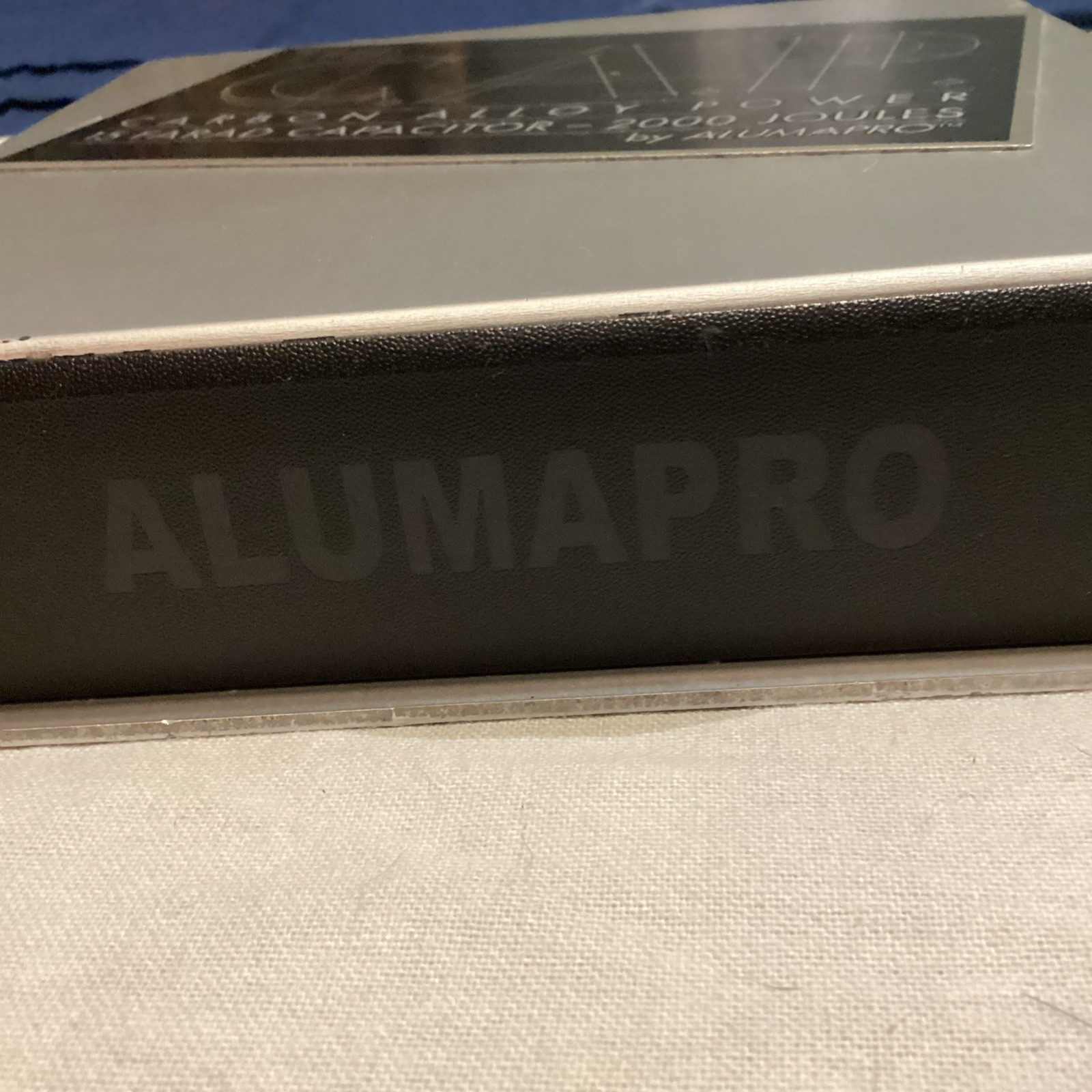 The C.A.P Carbon Alloy Power 15 Farad Capacitor - 2000 Joules by ALUMAPRO **RARE