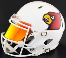 LOUISVILLE CARDINALS NCAA Riddell Speed Full Size AUTHENTIC Football Helmet