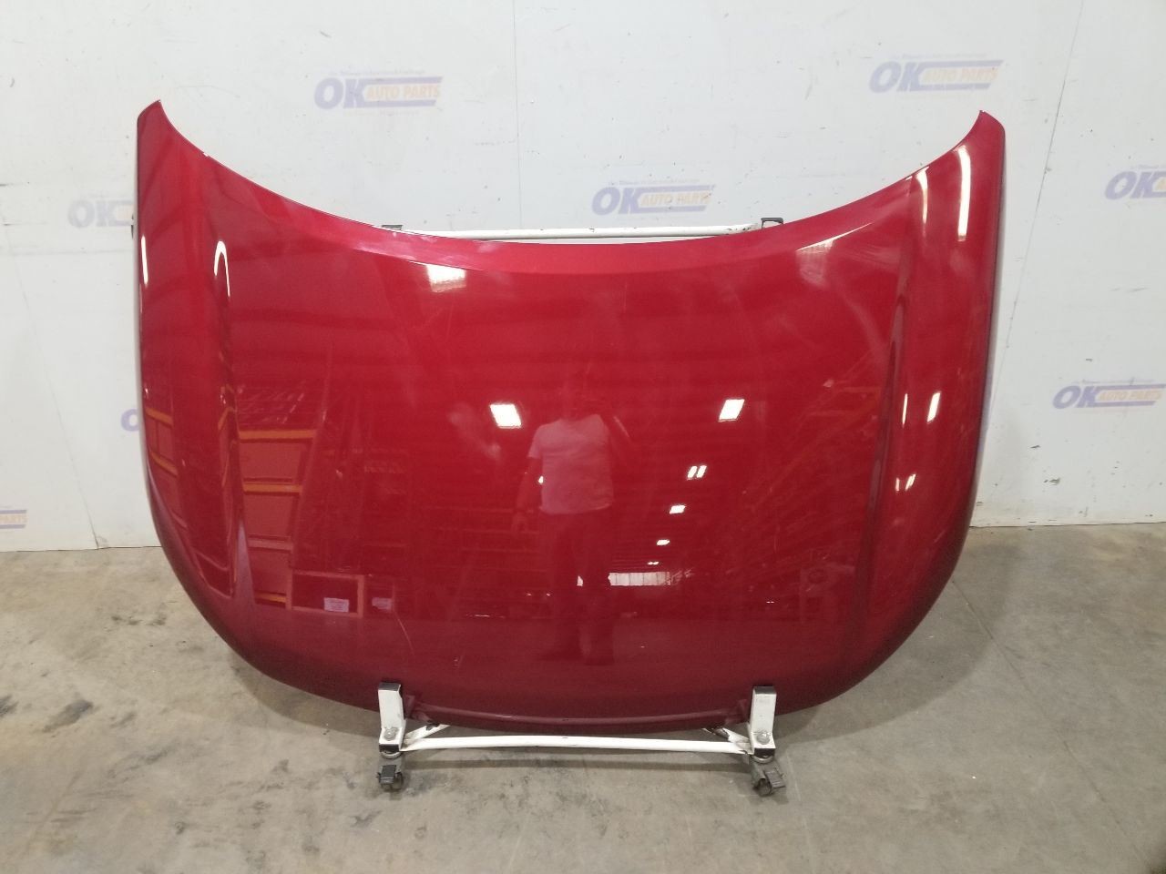 25 NISSAN PATHFINDER ROCK CREEK AWD 3.5L HEADLIGHT HOOD BONNET RED NBL OEM 