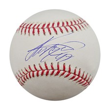 Ivan Nova Yankees Pirates Autographed OMLB Baseball Steiner COA