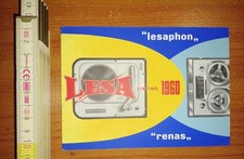 Lesa, Giradischi Lesaphon, Renas, Listino 1960