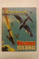 COMMANDO COMIC WAR STORIES IN PICTURES No.770 VOLCANO ISLAND 1973 GN3636