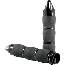 Avon Grips MT-AIR-90-AN-SP Touring Spike Air Cushioned Metric Grips - Black