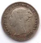 1874 Victoria Threepence — photo from another recent sale