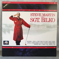 Sgt. Bilko LaserDisc Steve Martin PG 42900 1996 NTSC