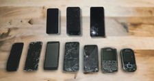 Lot 10 Android  iPhones, Mobile Bulk Cell Phone Samsung Galaxy LG For Parts