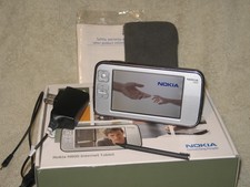 Nokia N800 Internet Tablet Wi-Fi, Bluetooth, Touchscreen, (2) Stylus Included