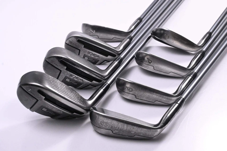 Adams Idea Tech V4 Hybrid Combo Irons / 4h-6h+7-PW+SW / Regular Flex Bassara 60 - Image 4 of 4
