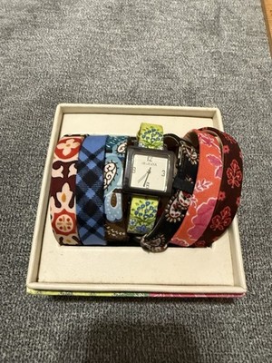 VERA BRADLEY WATCH SET 2006 Seven Multiple Bands
