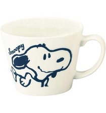 Taza taza de porcelana Best Friends Peanuts Snoopy 400 ml hecha en Japón blanca