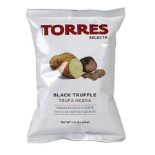 Torres - Black Truffle Potato Chips, 1.41oz (40g) (3-PACK)