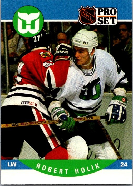 1990-91 Pro Set #609 Robert Holik