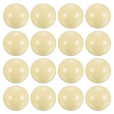 2-1/4" Billiard Cue Ball Regulation Size Pool Cue Ball Training Ball White 16Pcs