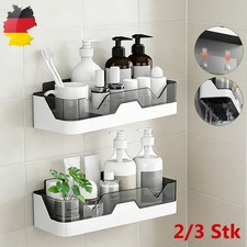 2/3x K&uuml;chenregal Badregal Duschablage ohne Bohren Duschregal Badezimmer Regal