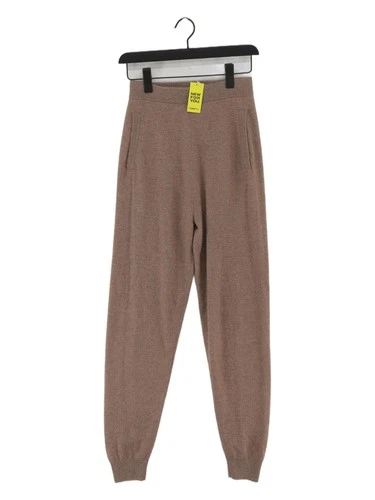 Max Mara Women's Sports Bottoms W 24 in Brown 100% Other Skinny Sweatpants