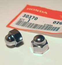 2x Honda SHOCK ACORN CAP NUTS cb750 cb450 cl450 cb77 cl77 cb72 ct90 ct70 z50 oem
