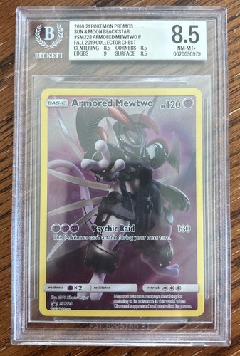 Armored Mewtwo graded BGS 8.5 for sale on eBay