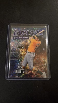 Nick Kurtz 2026 Leaf Metal Explode On The Scene 6/7 EB-27 Athletics 