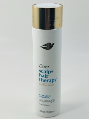 Dove Scalp + Hair Therapy Density Boost Hydrating Shampoo 9.3oz Open Box