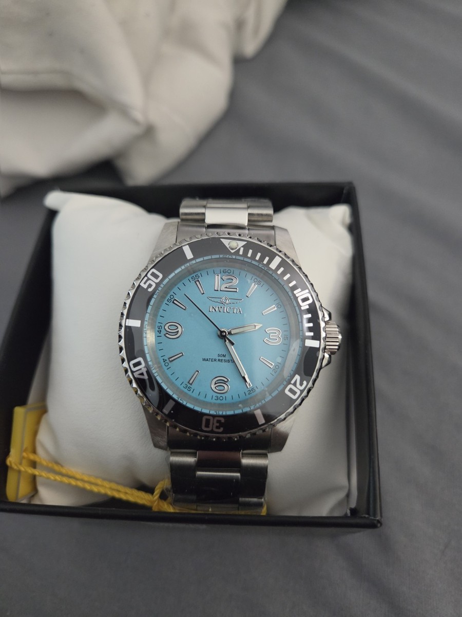 Invicta Specialty Men's Watch 40mm-Steel (69483) Blue Dial NIB | eBay