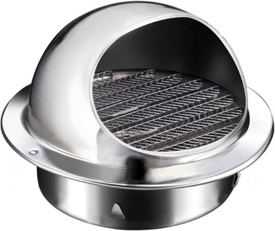 4 Inch Dryer Vent Cover Metal Stainless Steel Round Wall Vent Outside Caps fo